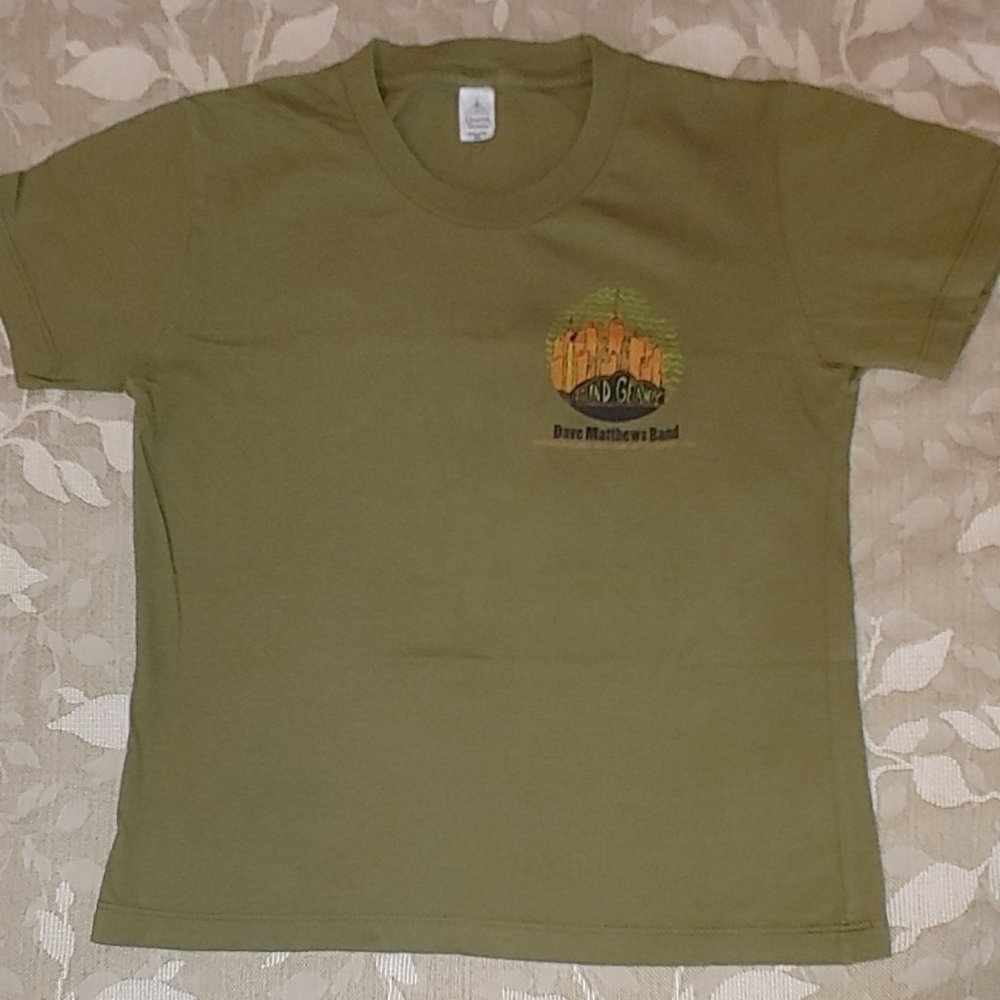 Vintage Dave Matthews Band Ladies T from Randall "Island Getaway" NYC 2005